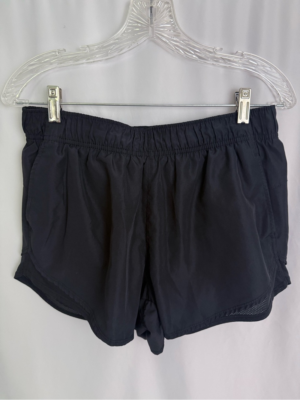Athletic Works Black Lined Shorts Size Medium